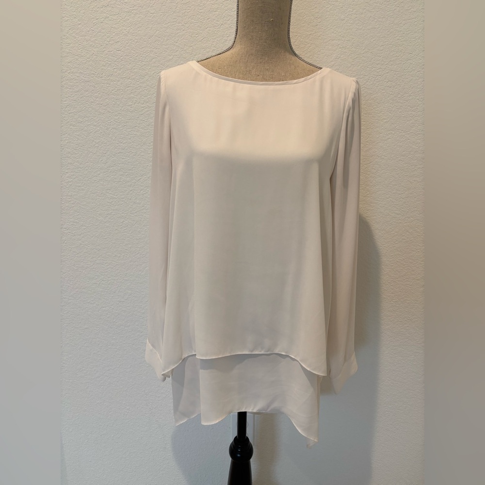 Elegant White Women's Blouse